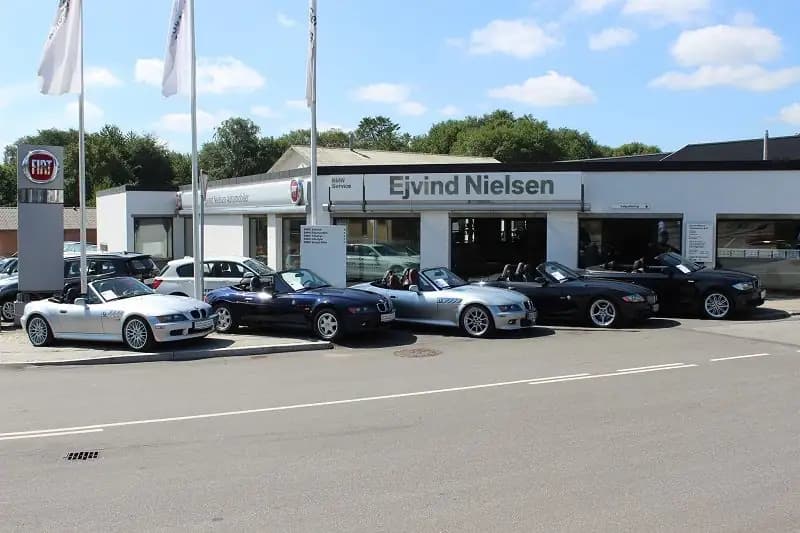 Ejvind Nielsen Automobiler