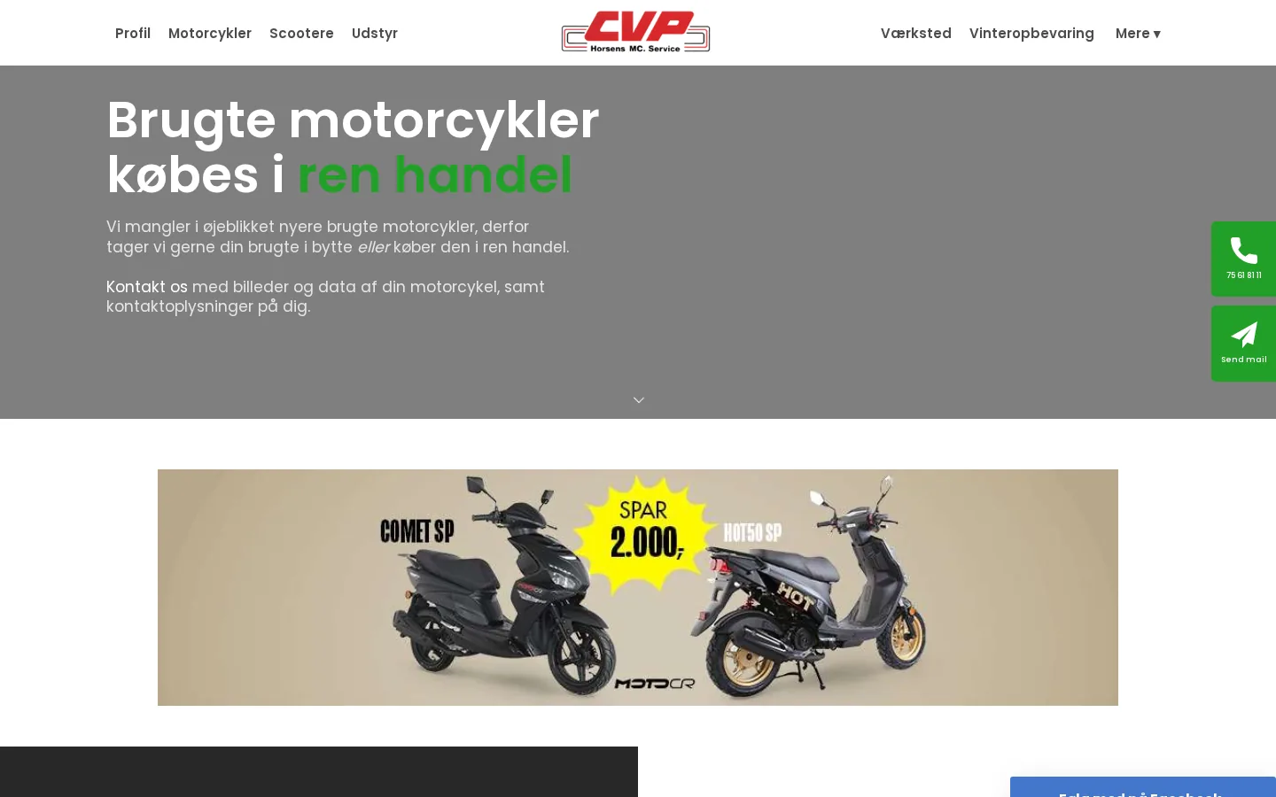 Billede fra CVP Horsens MC