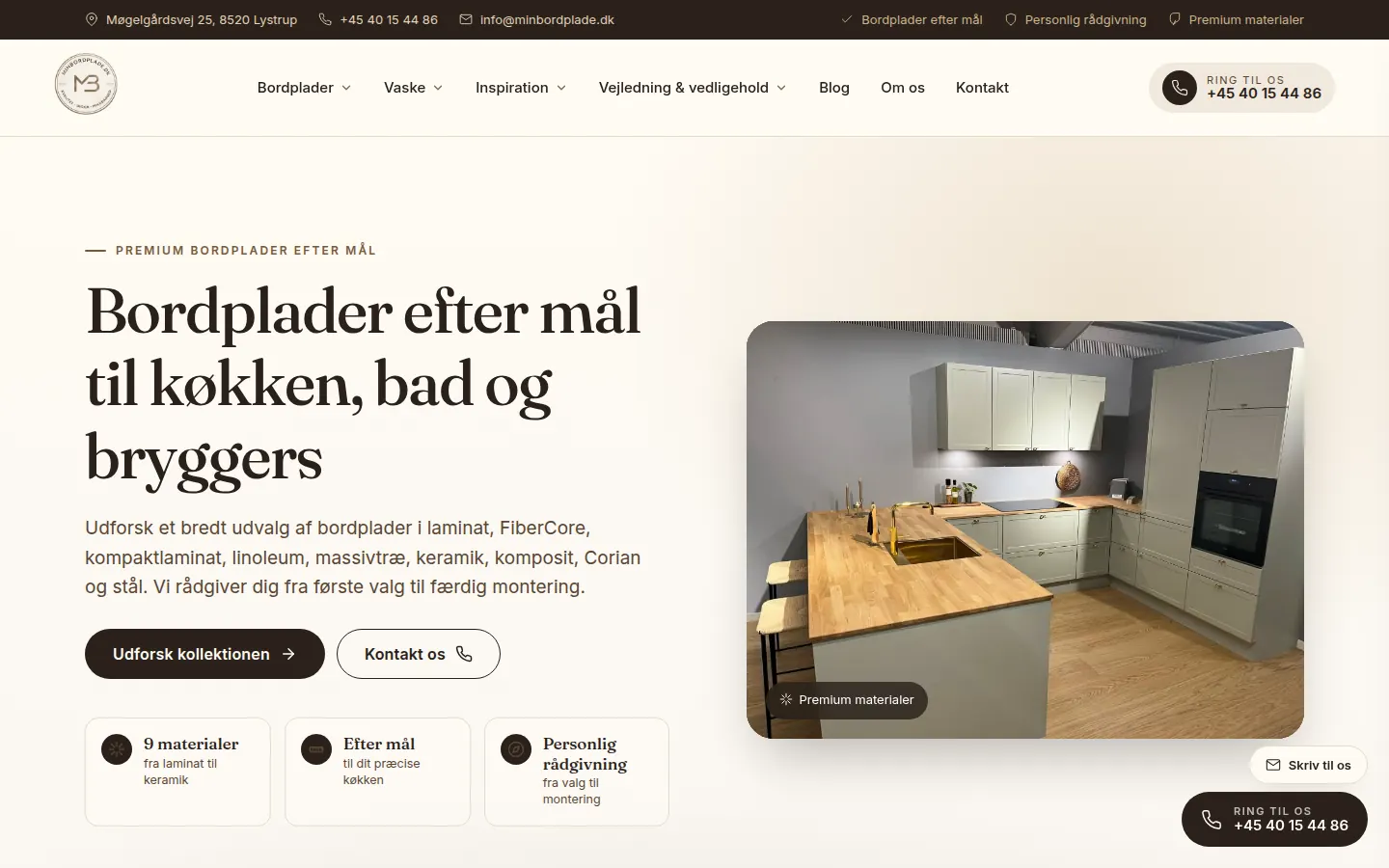 Billede fra Min Bordplade
