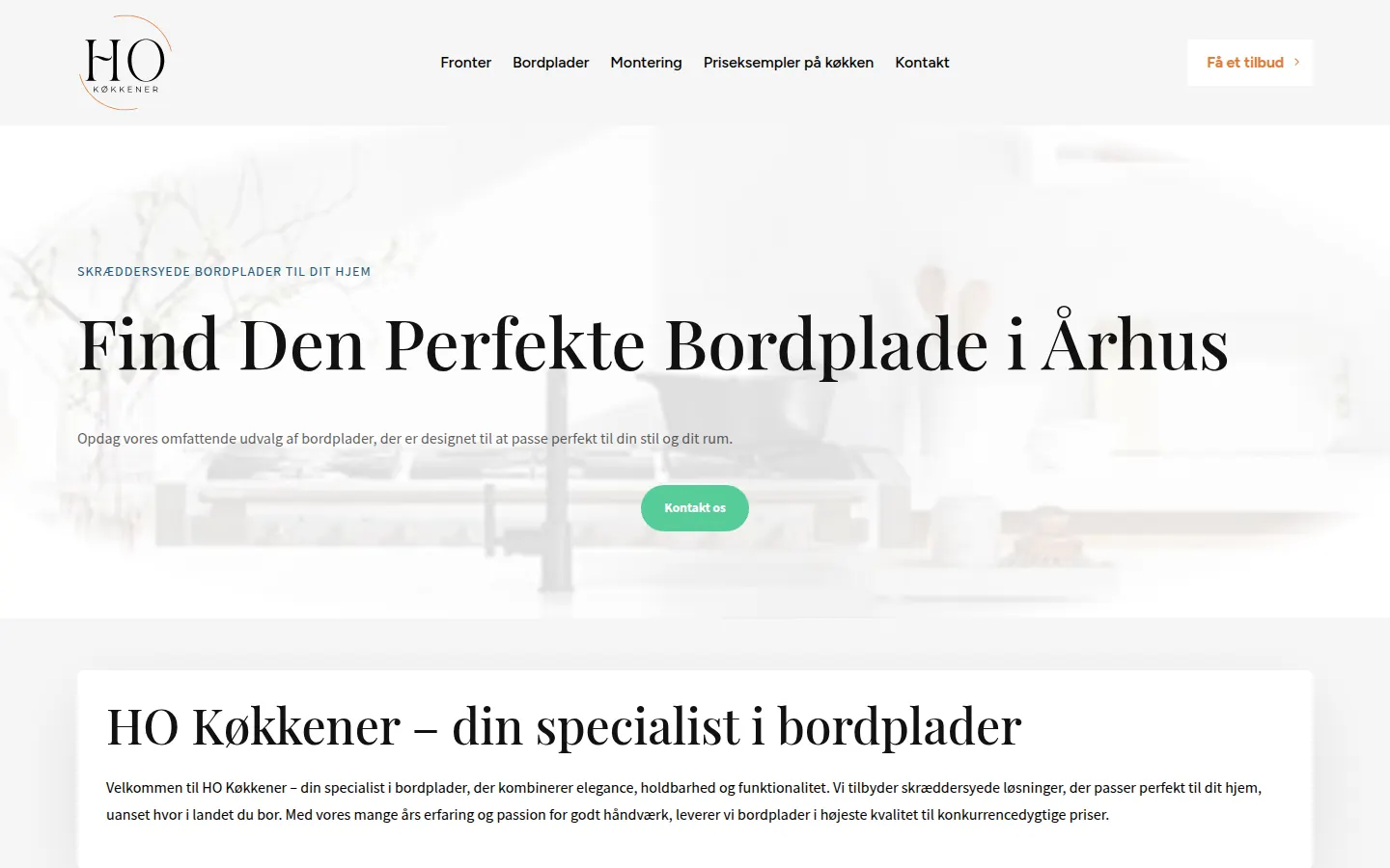Billede 1 fra HO-Køkkener