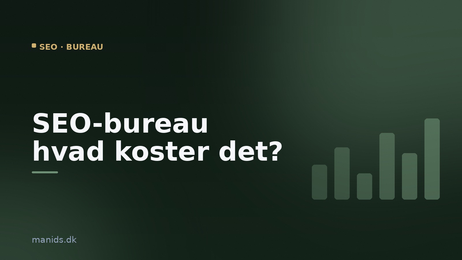 SEO-bureau: Hvad skal du betale og hvad bør du forvente?