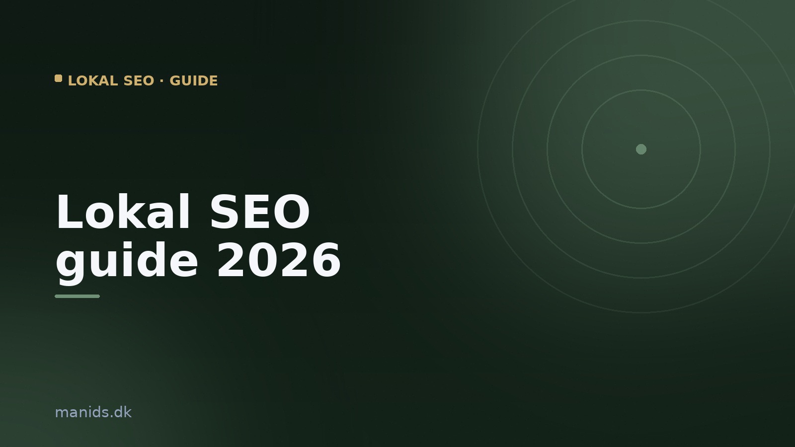 Lokal SEO: Komplet guide til at dominere Google lokalt i 2026