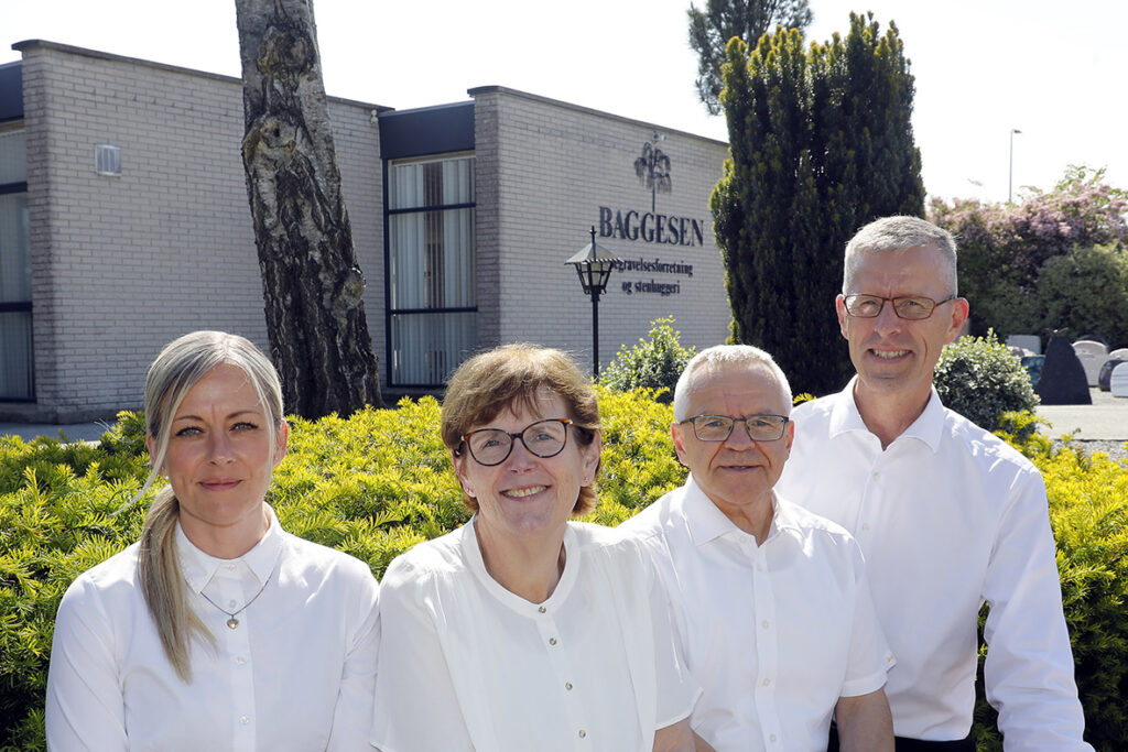 Billede fra Baggesen Begravelse