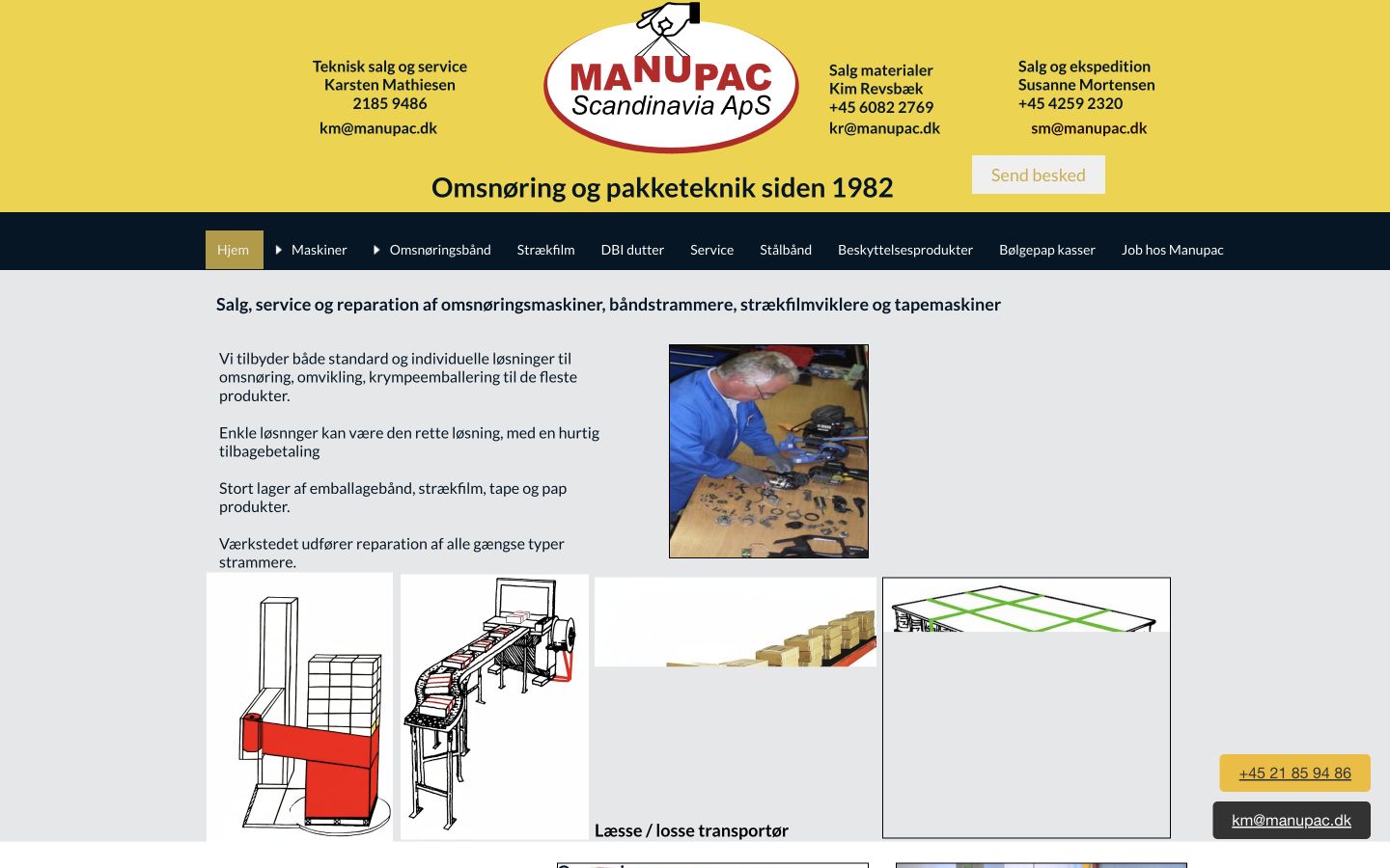 Billede fra Manupac